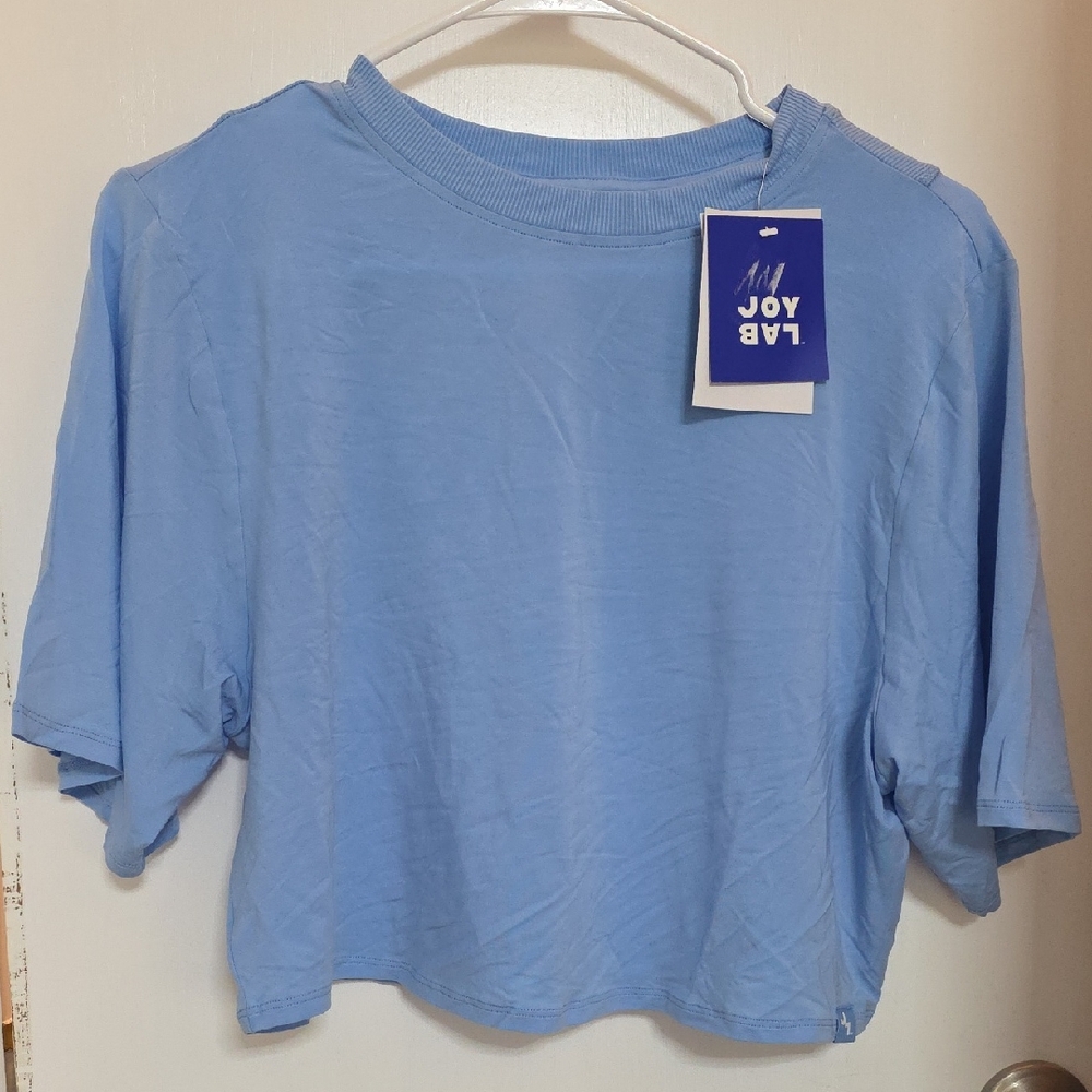 JoyLab Women's Light Blue Short Sleeve Tee